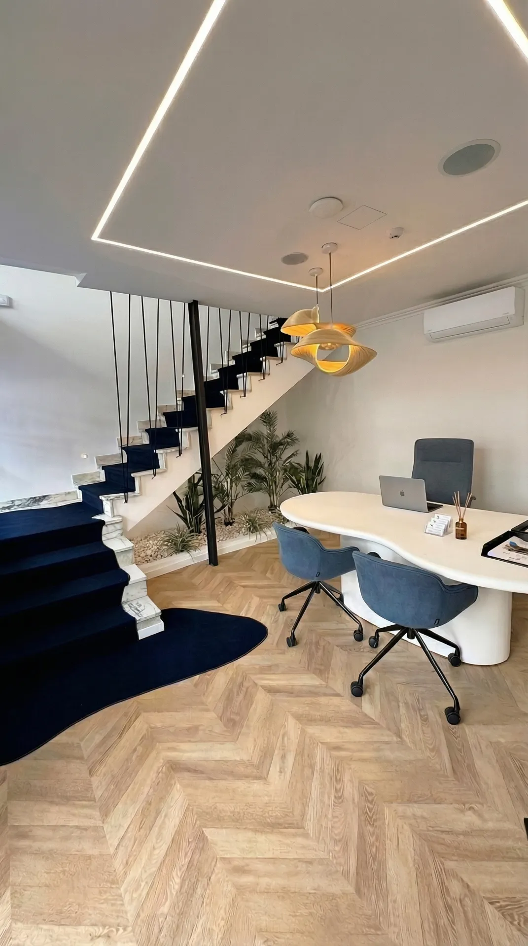 2nd Haus office stairs